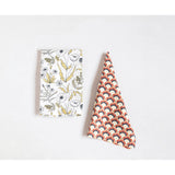 Cotton Tea Towels with Pattern