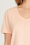Short Sleeve V-Neck Top