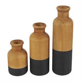 WOOD VASE