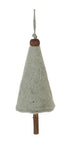 Tree Ornament 5.5", 6.75" - Plastic/Wool