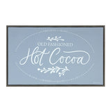 Cocoa and Cookies Frame  15.5" x 9.5" - Plastic/MDF