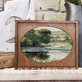 Framed Green River Mini Art