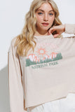 Yellowstone National Park Tee in Sand