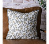 Sage & Yellow Primrose Pillow