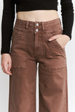 Super High Double Waistband Jeans