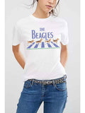 The Beagles Graphic Tee in White