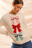 Bow Knitted Sweater