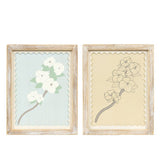 10x13x1.5 rvs wood frame sign (BRANCH) multi