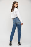 Super High Rise Straight Leg Denim