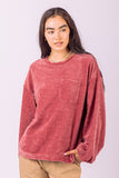 Puff Sleeve Textured Soft Knit Top