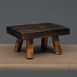 WOOD RECTANGLE PEDESTAL