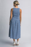 Gingham Smocked Midi Dress