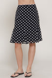 Mermaid Polka Dot Chiffon Skirt