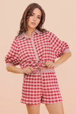 Checkered Top