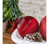 Red Glass Ornament