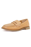 Plain Round Toe Slip On Loafer