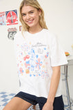 Miss Independence Short Sleeve Knit T-shirt