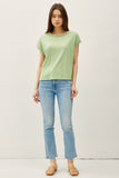 Exposed Seam Top