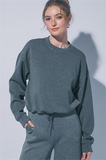 Cropped Crewneck Sweatshirt