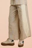 Wide Leg Striped Pants