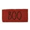 Natural Coir Doormat Boo, Rust Color & Black