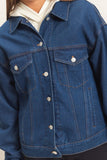 Oversized Denim Trucker Jacket