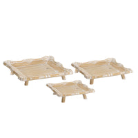 Wood Trays S/3