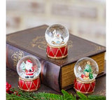 Santa/tree/horse Mini Snowglobe