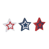 Layered Star Shaped Block Decor