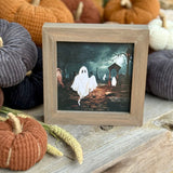 Spooky Cemetery Frame