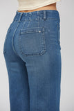 Super Soft Wide Leg Cropped Jeans