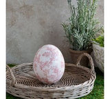 6.5h Rose Heirloom Egg