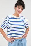 Cropped Striped Top