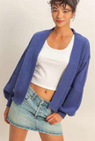 Waffle Knit Cardigan