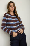 Multi-Color Striped Cardigan