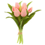 Real Touch Tulip Bouquet Pink