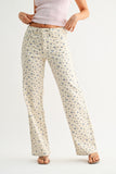 Floral Vintage Jeans