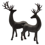 Black Resin Deer