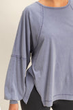 Oversized Long Sleeve Top