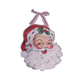Mdf Vintage Santa Door Hanger