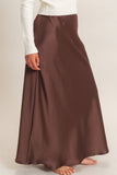 Satin Maxi Skirt