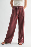High Rise Wide Leg Pants