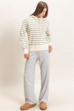 Striped Hooded Sweater