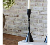 12 Black Bead Candle Holders