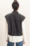 Mineral Wash Sleeveless Vest