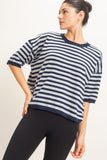 Striped Crew Neck Sweater