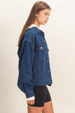 Oversized Denim Trucker Jacket