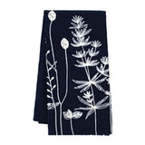 Indigo Wildflowers Tea Towel