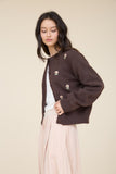 Embroidered Floral Cardigan