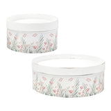 Round Tray With Lid